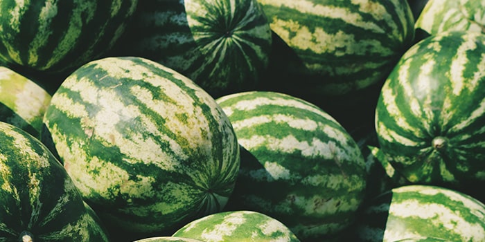 watermelons in a pile - visual for hypnosis for overeating and binge eating guide
